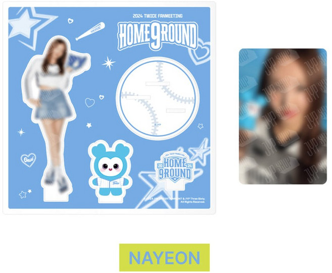 트와이스 TWICE 9주년 9TH ANNIVERSARY HOME 9ROUND POP-UP 아크릴 스탠드 ACRYLIC STAND 나연 NAYEON