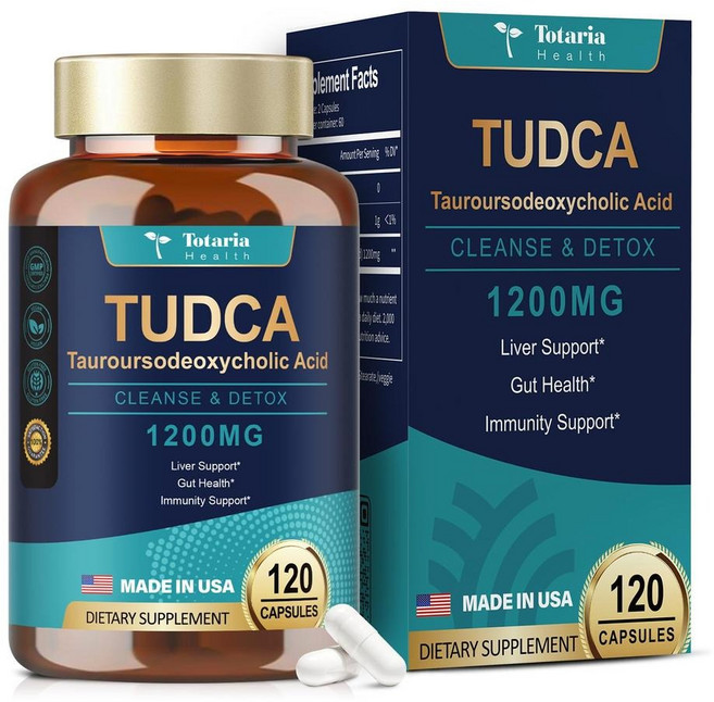 Totaria 투드카 타우루소데옥시콜산 1200mg, 1개, 60회분