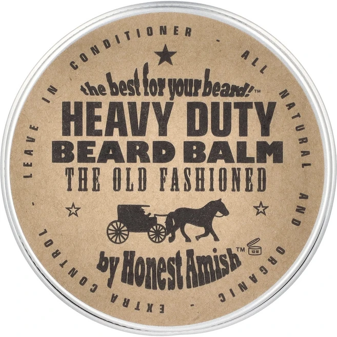 Honest Amish 턱수염 밤 헤비 듀티 120ml(4oz), HonestAmish턱수염밤헤비듀티120ml4oz, 1개, 120ml - 쿠팡