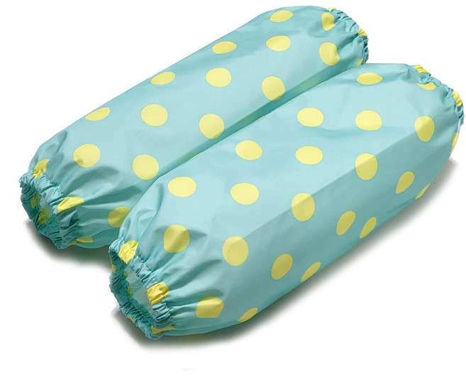 아동용 방수 팔토시, 민트노랑땡