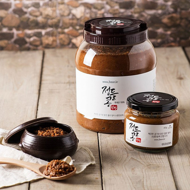 강화도 자연숙성 국산콩 된장, 1kg, 1개