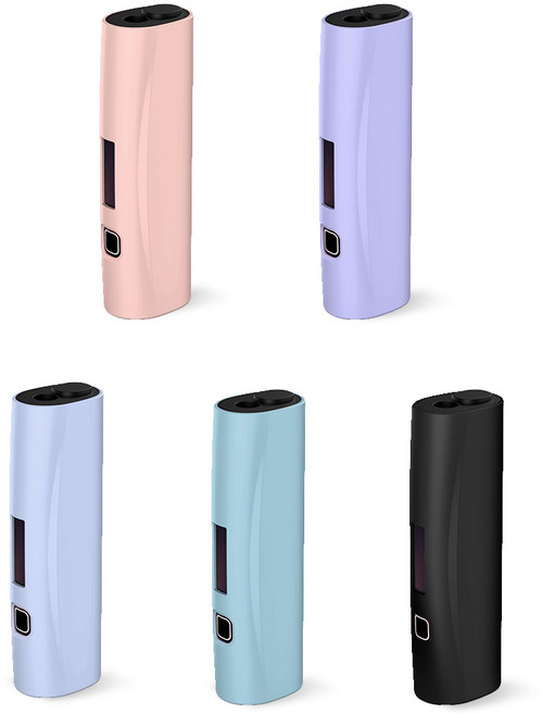 릴 에이블 2.0 전자담배 실리콘케이스 풀커버 2개입, 핑크+블랙