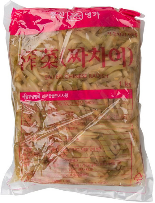 중찬명가 짜사이 1kg, 1개