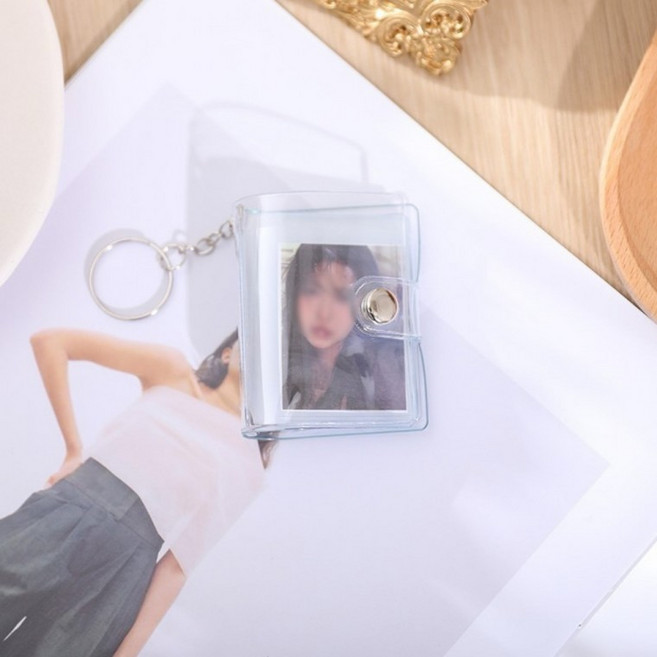 띠부 띠부씰 앨범 증명 사진 증사 바인더 씰바인더 씰북 띠부북 미니 콜북 포카 포토 AA0269, 1개, 퍼플펄, 퍼플펄