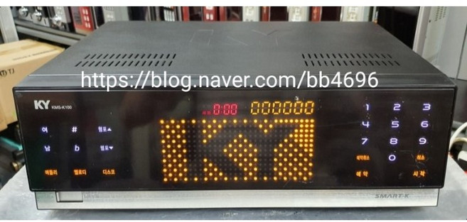 중고 노래방반주기 금영 KY KMS-K100 악보표출 업소 가정용 중고 노래방기기 공사 동전 코인 부스 노래방기계 판매 가격 매입 설치 전문