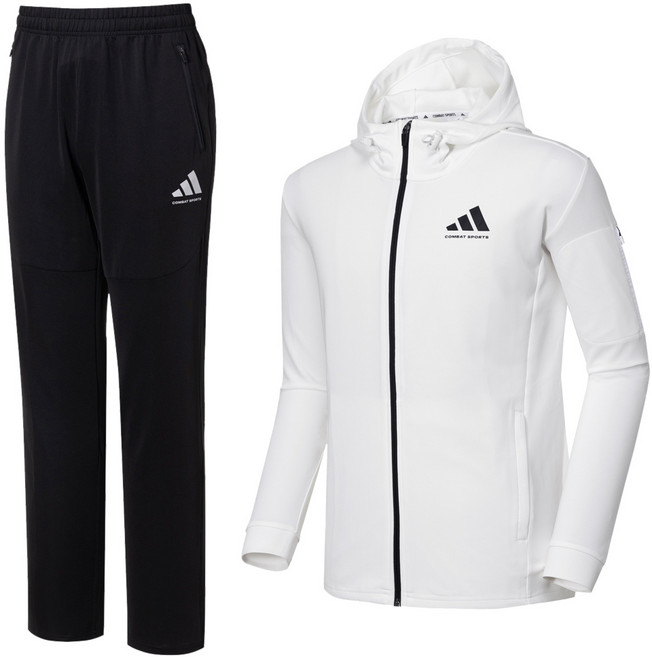 아디다스 컴뱃스포츠 마샬아츠 트레이닝복 세트 TR140_5 남녀공용 후드집업 단체복 런닝복
