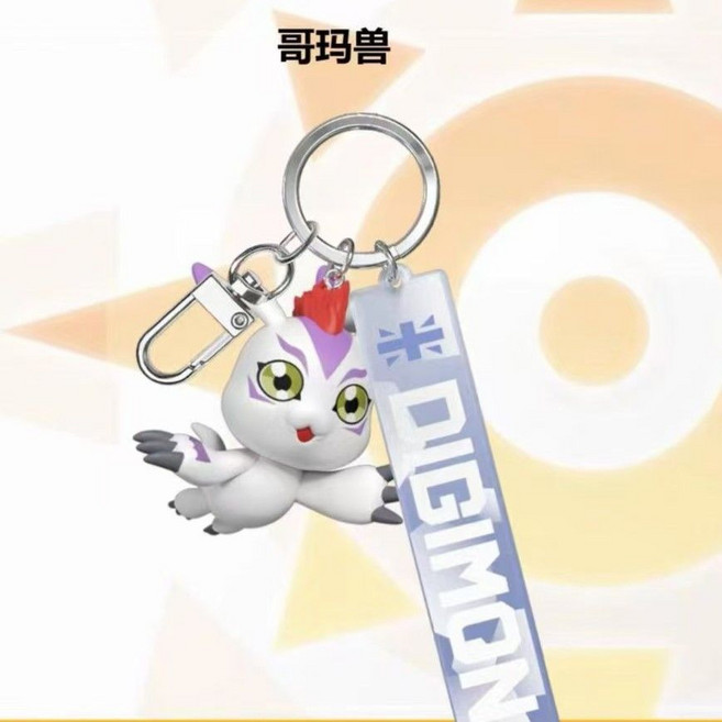 LDCX 靈動創想 數碼寶貝 立體吊飾, 1個, 哥瑪獸