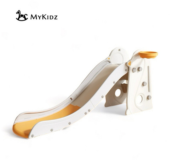 MYkidz 兒童溜滑梯, 1個, 黃色