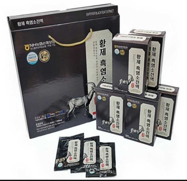 (1+1)황제 흑염소 진액 60ml 30포 엑기스, 1.8L