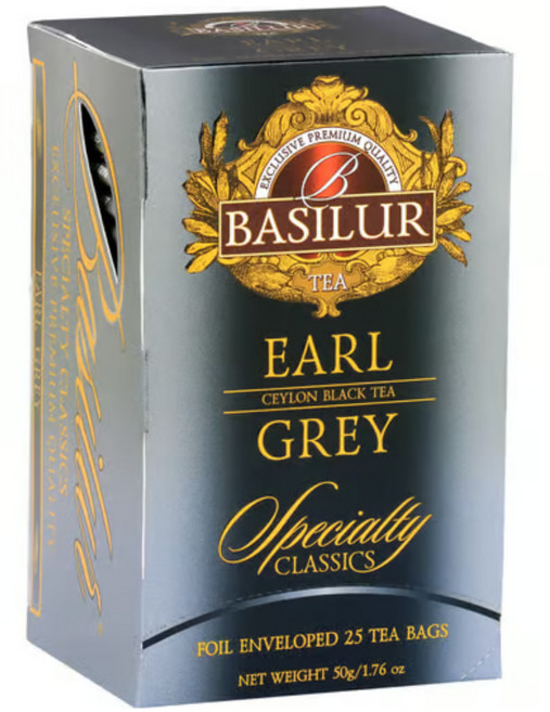 Basilur tea 바실루르 차 티백 스페셜 얼그레이 25티백 50g, 25개입