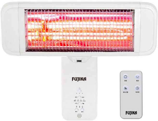 근적외석 벽걸이형 난방기 FU-4881 전기히터 온열기 난로