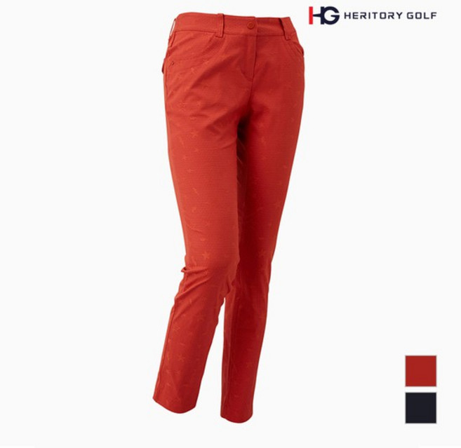 [정상가 179 000]여성 자카드 9부 긴바지_MGWDLUS1401