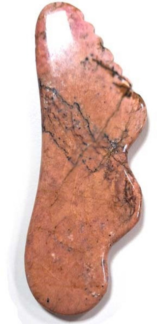 玫瑰石按摩刮痧板, 1個