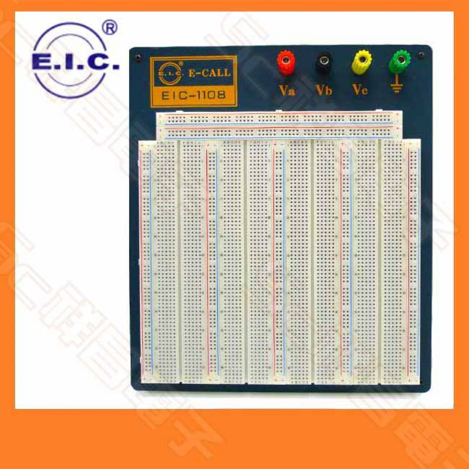 E.I.C. EIC-1108 麵包板 皇家藍特仕版, 1個