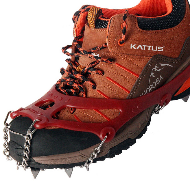KATTUS 카투스 아이젠 체인젠 체인 등산용아이젠 품질보증 메이커OEM제품, M 여성용