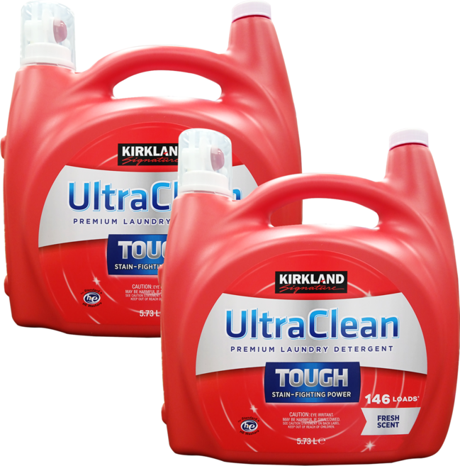 커클랜드 울트라 클린 드럼겸용 액체세제 5.73L 126회, 2개