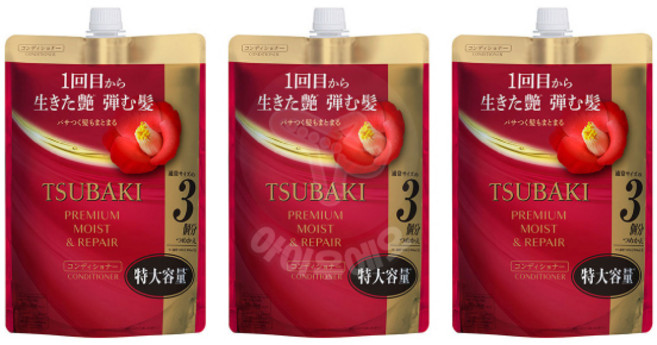 츠바키 프리미엄 모이스트 앤 리페어 컨디셔너 900ml X 3개 리뉴얼 리필