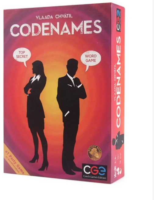 비밀 액션 코드네임 보드 게임 가족 친구 파티 카드 게임, CODENAMES, 1개