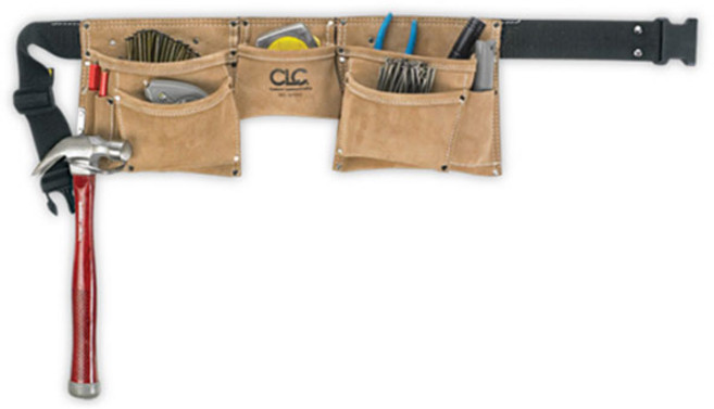 CLC 씨엘씨 툴벨트 공구벨트 작업벨트 못주머니 공구주머니 8포켓 i370X, 1개