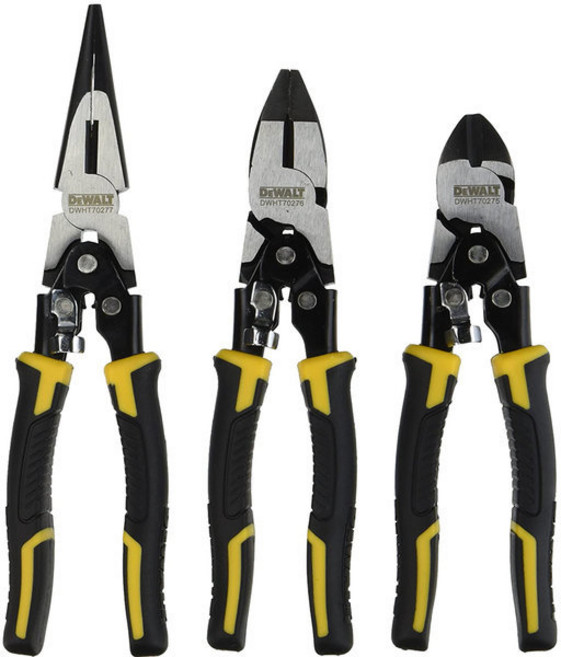 디월트 컴파운드 펜치 세트 공구 니퍼 DWHT70485, 혼합 색상, 1세트
