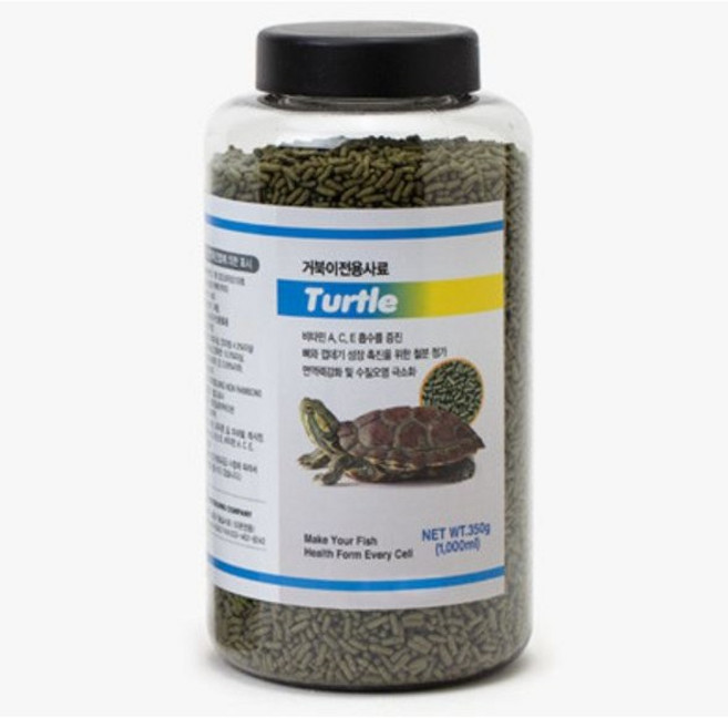 YB 거북이 전용 사료 거북이 먹이 건식 사료, 4개