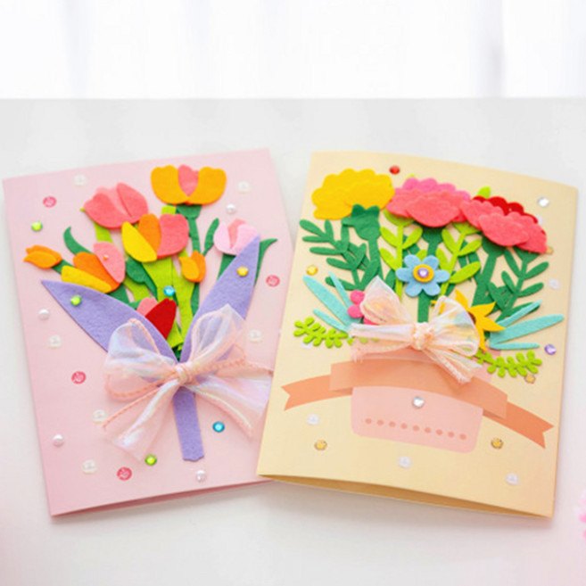 어버이날 종이카드 만들기 3종, 튤립