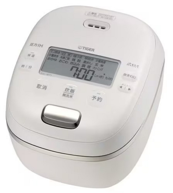 TIGER 虎牌 壓力IH 電子鍋 JRI-C060, 米白, JRI-C060-WO