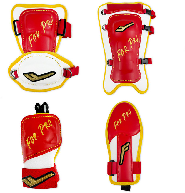 프로스펙스 포프로 타자 암가드 풋가드 주루장갑 손등가드 천성호1 선수모델 레드/옐로우/화이트, 1개