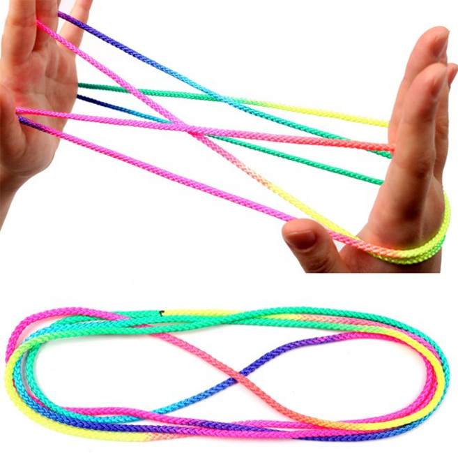 실뜨기 실 무지개 실뜨기 전통 민속 놀이, 50개