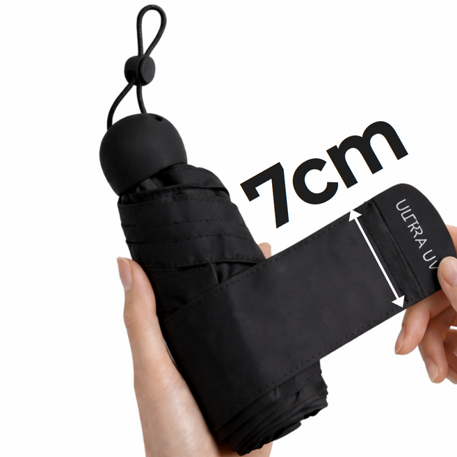 마스비온 접기쉬운 자외선차단 초경량 암막 5단 우양산