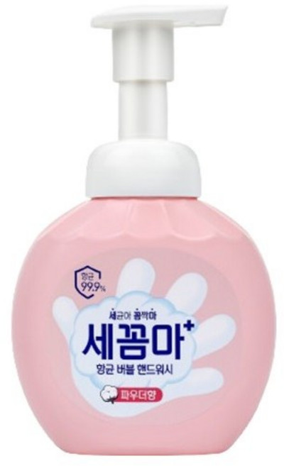 세균아꼼짝마 항균 버블 핸드워시 파우더향 리필, 250ml, 1개