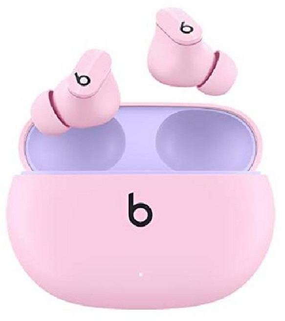 비츠스튜디오 버즈 무선이어폰 액티브 노이즈캔슬링 이어폰 레드, AppleCare 없음, 선셋 핑크, 스튜디오 버드