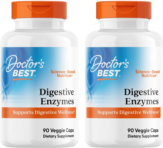 닥터스베스트 다이제스티브 엔자임즈 베지 캡, 90정, 2개 - 쿠팡