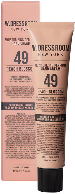 더블유드레스룸 퍼퓸 핸드크림 피치블러썸, 50ml, 1개