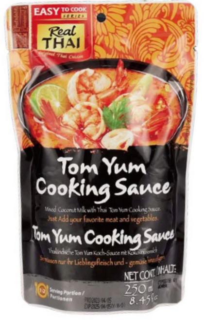 Real THAI 即食泰式酸辣湯 泰國風味 酸辣湯料理包 方便即食, 1個