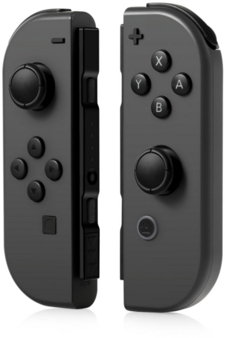 닌텐도 스위치 및 OLED 호환 조이콘, 그레이+그레이, 1세트, HS-SW506