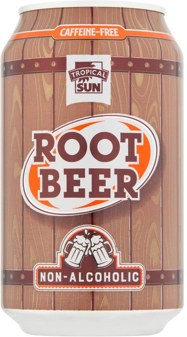 트로피컬 선 아메리칸 스타일 루트 비어 Tropical Sun American Style Root Beer 330ml, 1개