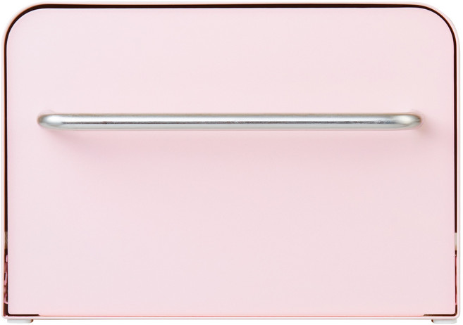 샤토에르 쪼꼬미 철제 수납장 미니 서랍장 협탁 대용 미니멀 소형가구 침대옆 정리 수납함 1인가구, 1개, 핑크