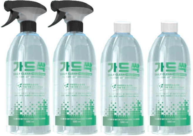가드싹 뿌리는 욕실 세정제 세트 홈쇼핑, 1박스, 2L