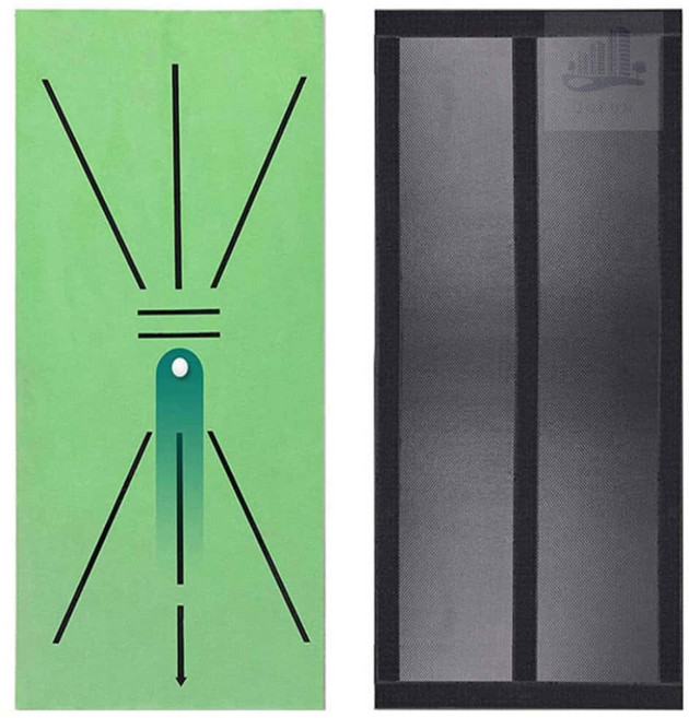 위블리 골프연습매트, 스윙궤적 골프연습매트(그린)