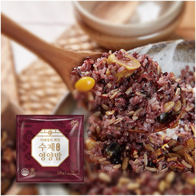 [키친스토리] 빅마마 이혜정의 꽉찬 수제 영양밥 120g x20개, 1세트, 2.4kg