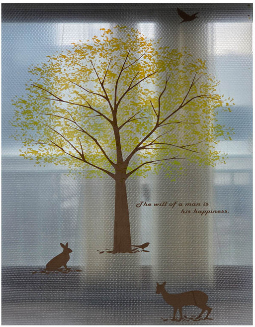 데코마당 나무와 친구들 뽁뽁이 단열 에어캡 암막 창문 유리창 햇빛차단, 5개