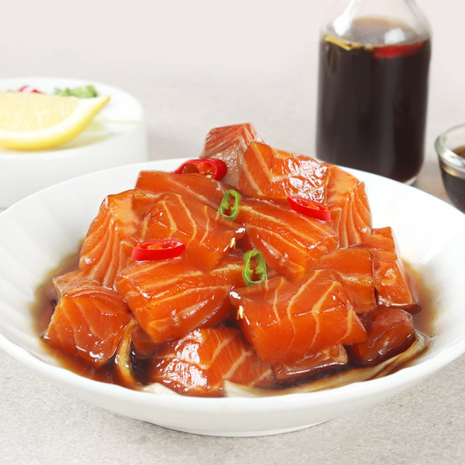 비법레시피 간장 연어장, 2개, 330g