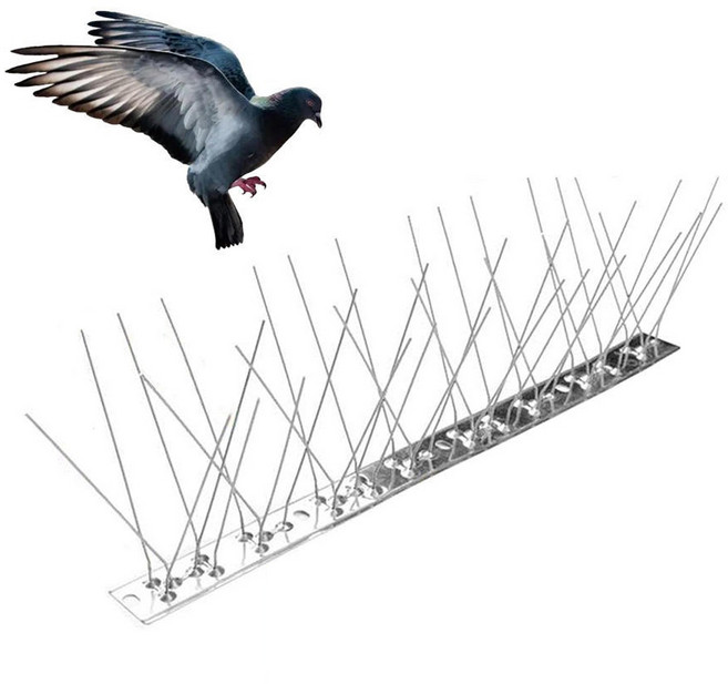 스테인레스 비둘기퇴치 버드스파이크33cm 5PCS세트, 5개
