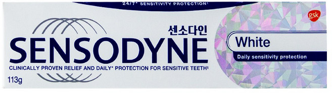 센소다인 엑스트라 화이트 치약, 120g, 1개