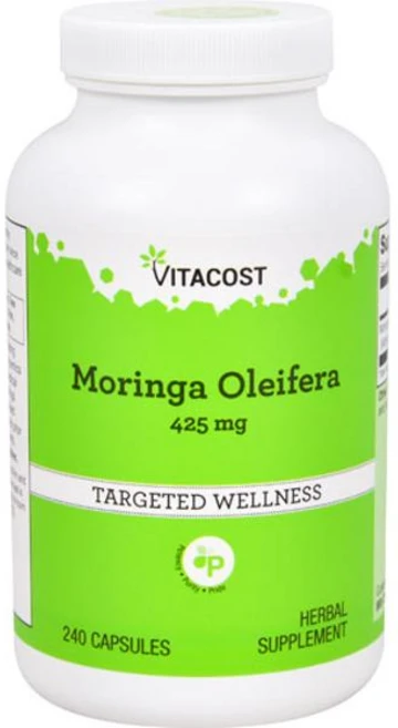 Vitacost Moringa Oleifera -- 425 mg - 240 Capsules, 1개, 240정 - 쿠팡