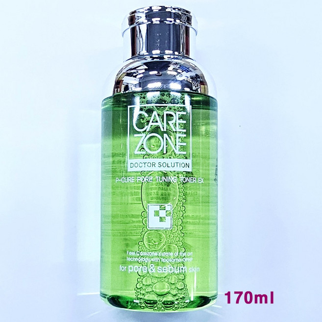 케어존 닥터솔루션 피큐어 포어 튜닝 토너, 170ml, 1개