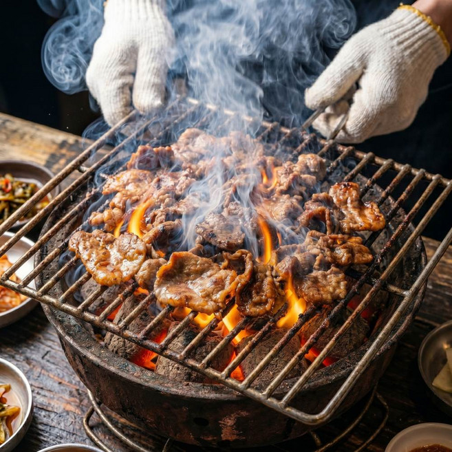 [대구미식로드] 북성로 연탄 불고기, 300g, 4개