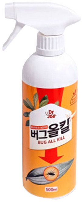 NUVO 닥터조 버그올킬 - 유기농업자재 제충국 / 고삼 추출물 사용 충해관리용 - 500ml, 1개, 1개입