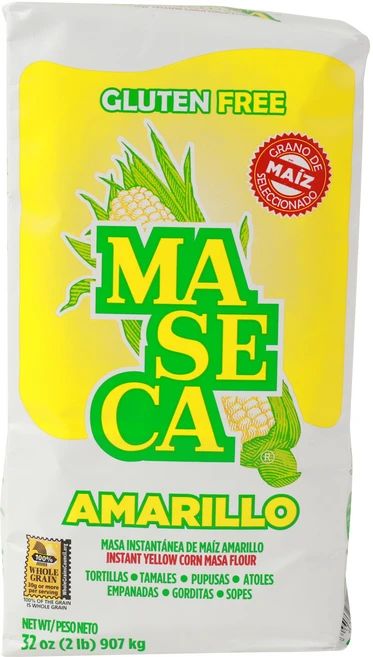 Maseca 인스턴트 옐로우 콘 마사 플라워, 907g, 1개 - 쿠팡
